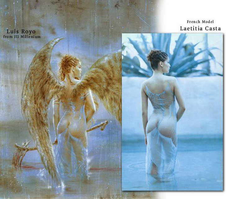 Laetitia Casta - Fallen Angel